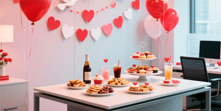 5 идей для празднования Дня Святого Валентина в офисе